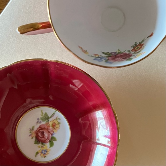 Vintage, Taylor & Kent tea cup saucer England - Picture 6 of 14